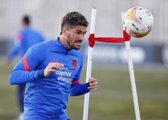 Simeone, con sólo diez jugadores de campo, entre ellos De Paul