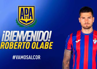 El Alcorcón realiza su octava incorporación con Roberto Olabe