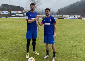 Andoni López y Javi Ros, muy ilusionados con el reto azul
