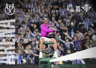 Nadal protagoniza el cartel copero de la Real contra el Betis