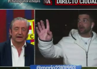 Pedrerol a su reportero después de un carrerón siguiendo a Aubameyang: 