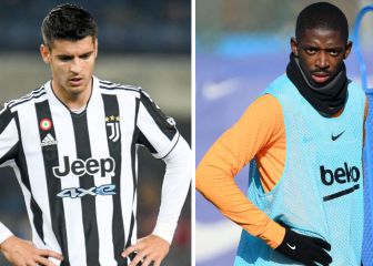 Morata y Dembélé, 'bloqueados'