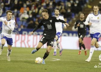 Aprobados y suspensos del Málaga: Dani Barrio salva un punto y golazo de Antoñín