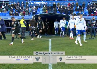 Zaragoza y Málaga igualan sus fuerzas