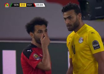 La 'jugarreta' de Salah a Mané