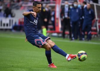 Di María, lesionado a nueve días del partido ante el Real Madrid