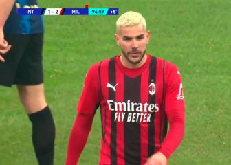¡A 4 segundos del final! La brutal patada que encendió el Inter vs Milan