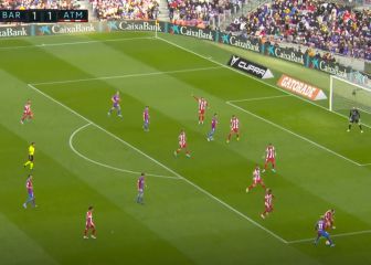 Vino exactamente para esto: lo de Adama en el gol de Gavi fue colosal