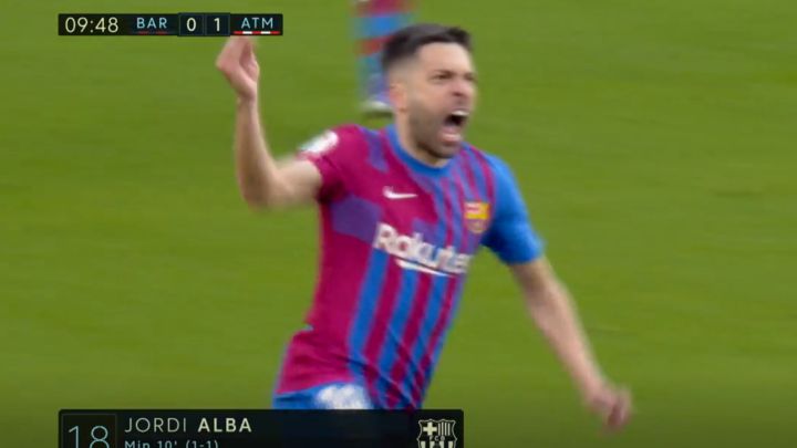 Uno de los goles del año: lo de Jordi Alba fue una locura total