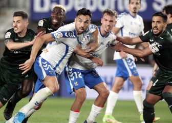 Tenerife y Leganés empatan a cero en el Heliodoro