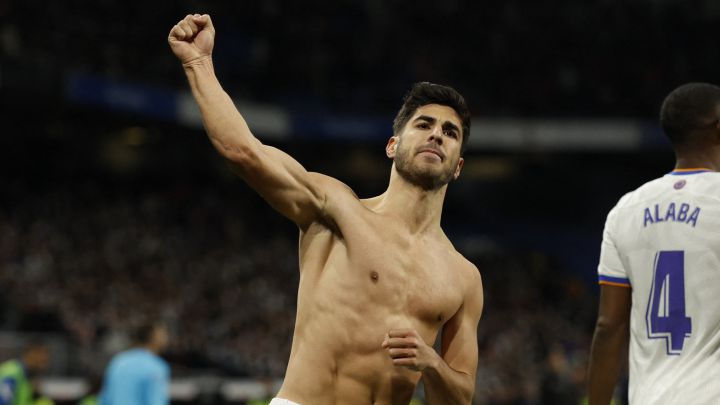 Asensio enseña los dientes