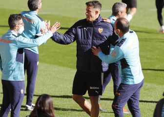 Gabriel sueña con volver en el partido contra el Barça