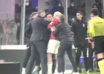 Acusan a Lautaro Martínez de escupir a Theo