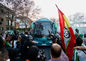 El Betis recibe el último aliento de su afición