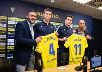 Idrissi y Alcaraz, presentados como jugadores del Cádiz