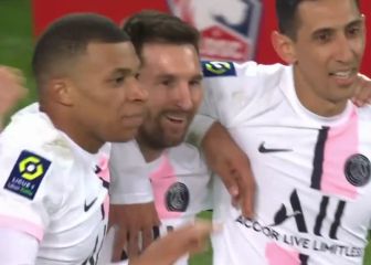 Críticas en Francia por lo que Mbappé le hizo a Messi en su gol
