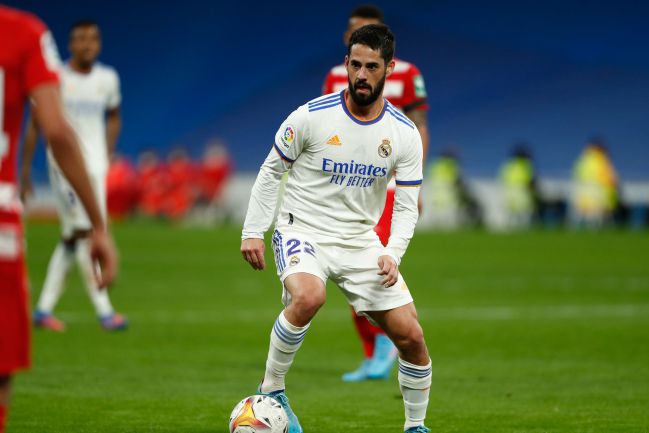 Isco, durante el Real Madrid-Granada.