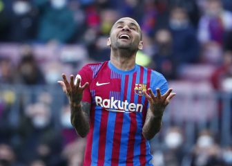 Alves reacciona a la sanción de dos partidos