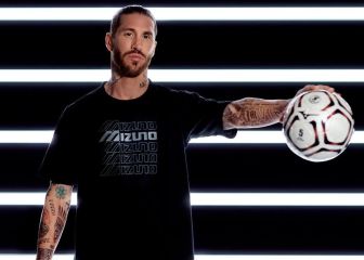 Sergio Ramos deja Nike y se pasa a Mizuno: así lo anunciaron