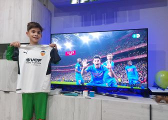 Hugo Duro volvió a cumplir con Mario, su fan número 1