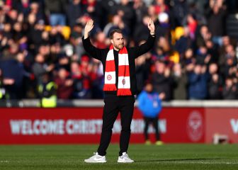 El Brentford recibe a Eriksen con un empate ante el Crystal Palace