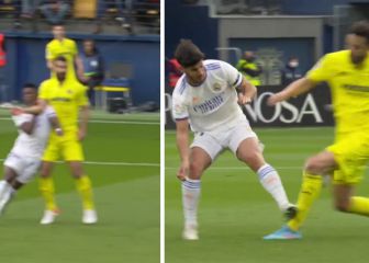 La polémica del Villarreal-Real Madrid: dos penaltis no pitados, una roja 'perdonada' a Asensio...