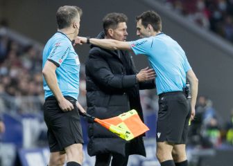 Simeone y la roja a Felipe: 