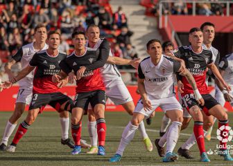 El Sporting doblega al Mirandés en Anduva