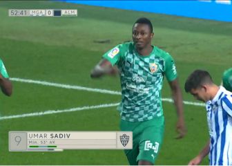 El Almería se impone en La Rosaleda