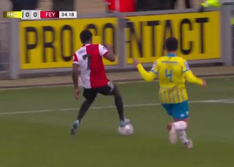 ¡Genio! La maravilla de Luís Sinisterra con el Feyenoord que desató el 