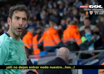 Diego López pidió retirar un distintivo del Barcelona: 