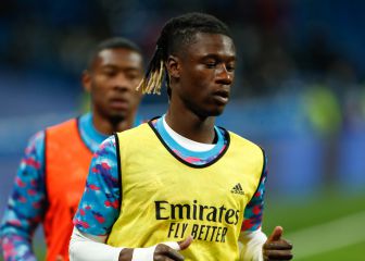 El séquito de Camavinga