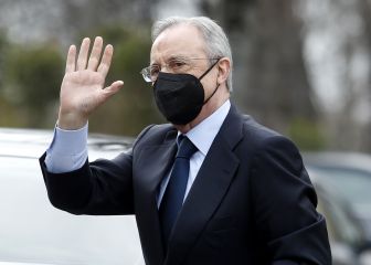 Florentino Pérez hace esperar a Al-Khelaïfi en París