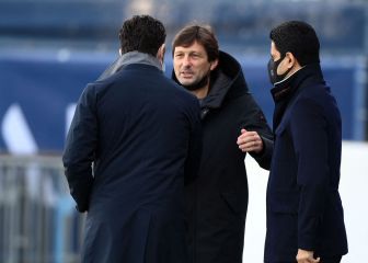 SER: Leonardo y Al-Khelaïfi bajan de malas formas a meter presión al árbitro en el descanso