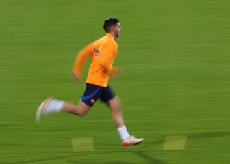 Ferran aprieta en los días libres para recuperar su velocidad