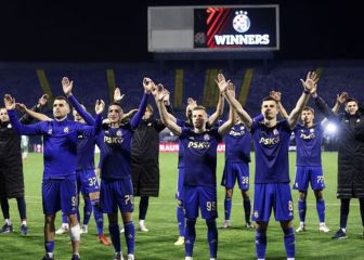 El Dinamo, eufórico: lo gana todo y llega con 1.700 hinchas