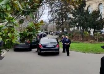 Florentino llegó tarde a la comida con Al Khelaïfi