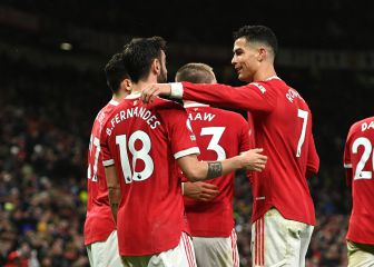 Cristiano recupera el gol y el United la senda de la victoria