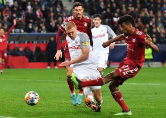 Coman salva al Bayern