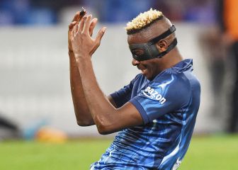 Victor Osimhen, seis placas y 18 tornilllos después