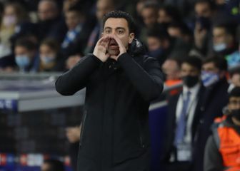 Xavi estrena tridente