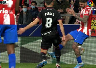 El patadón de Rodrigo De Paul por el que Munuera le perdonó la expulsión