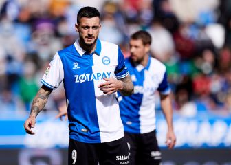 Joselu, última visita al Bernabéu como jugador albiazul