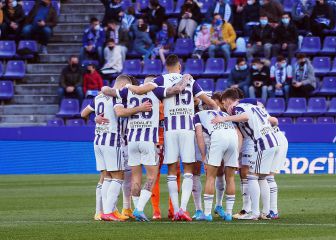 Posible once del Real Valladolid esta noche en Cartagonova