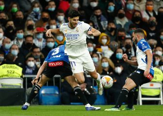 Aprobados y suspensos del Madrid: Asensio, de rozar la tragedia a desatascar el partido