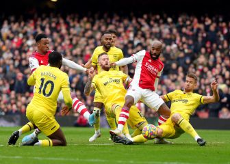El Arsenal doblega al Brentford
