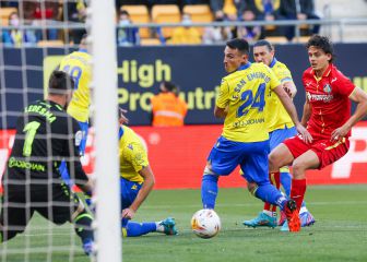 Cádiz y Getafe firman las tablas
