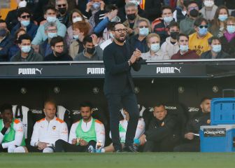 Bordalás mira a la permanencia: 