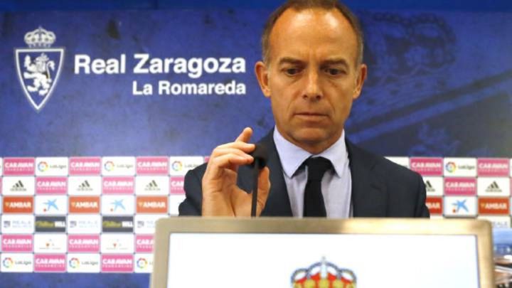 Lapetra dimite como presidente del Real Zaragoza