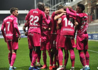 La efectividad del Leganés confirma su buena racha y frena al Amorebieta